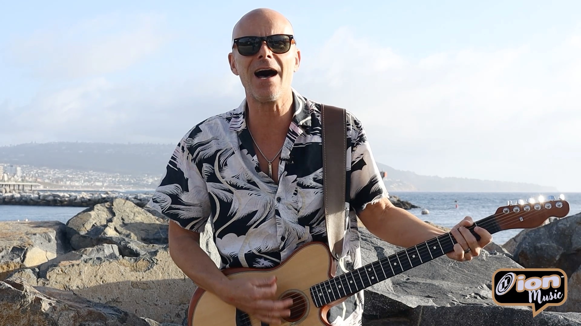 Brent George Guitar Solo on the Rocks on ION Music